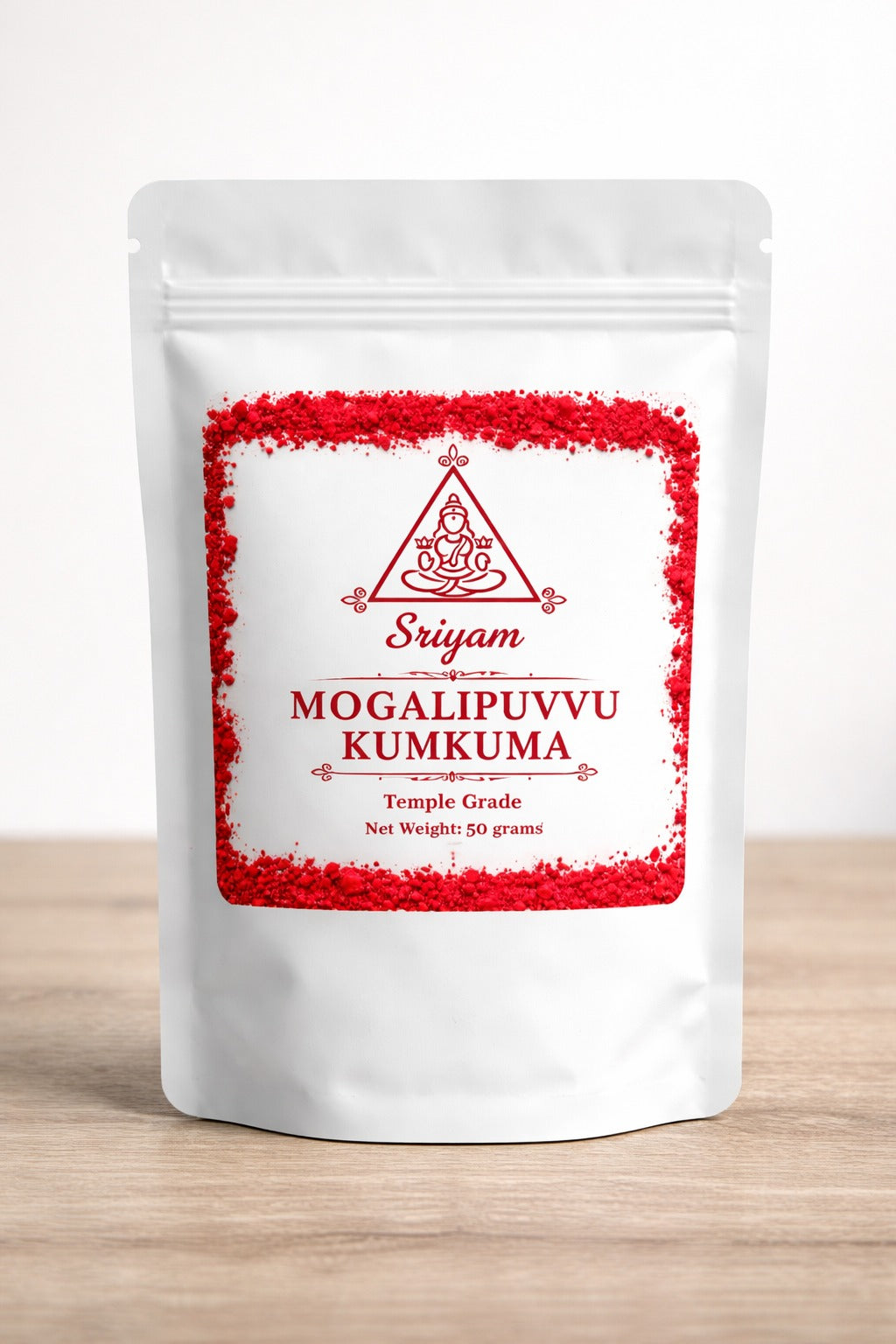 Mogalipuvvu Kunkuma – Pure Temple Grade Kumkum
