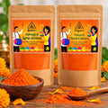 Sriyam Floral Orange  Colour