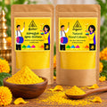 Sriyam Floral Yellow  Colour